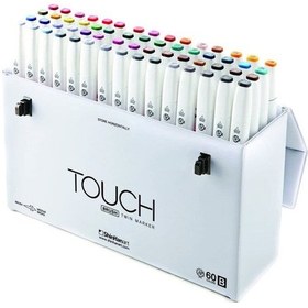 Resim Touch Twin Brush Marker Fırça Uçlu Marker Seti 60 Renk Set B 