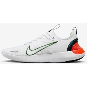 Resim Nike Free Run FlyKnit Next Nature SE Road Running Erkek beyaz Spor koşu Ayakkabısı fj1056 