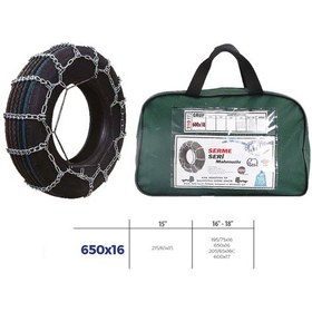 Resim Patinaj Zinciri Minibüs Ve Kamyonet Serme 650x16 Zincir Ebatları İçin Resime Bakınız Knk3 650x16 