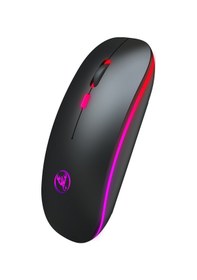 Resim Hxsj T18 İkili Mod 2.4Ghz Kablosuz Bluetooth Mouse 