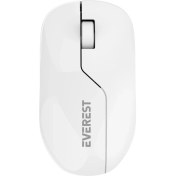 Resim Everest Smw 973 Beyaz Kablosuz Mouse 