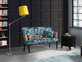 Resim Frida Çay Seti İkili Koltuk (Salon, Balkon, Cafe Ofis) 