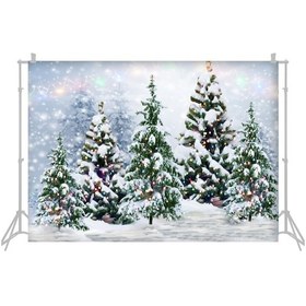 Resim Lemestar Noel Fotoğraf Fon Perdesi 2.1x1.5m Bebek Çocuk Portre Parti Dekorasyon Aksesuarı,beyaz Beyaz 