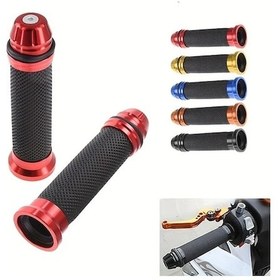 Resim Fastbuy Boatshop1 Siyah 0.87 Inç Motosiklet Dirt Bike Scooter Kumanda Tutamak Pedal Lastik Yenileme Seti 