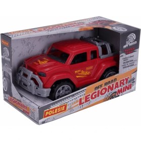 Resim Polesie Lejyon Mini Kırmızı Araba Kutulu 93509, Çocuklar Için Mini Arazi Aracı Kırmızı 