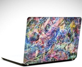 Resim Renkler Soyut Laptop Sticker 15.6 Inch (38X27Cm) 