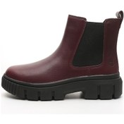 Resim B0A2QHQC601-R Timberland Mıd Chelsea Boot Kadın Spor Ayakkabı Bordo 