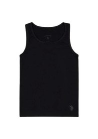Resim U.S. Polo Assn. U.s. Polo Kız Çocuk Basic Kalın Askılı Atlet 1674 Siyah Siyah 