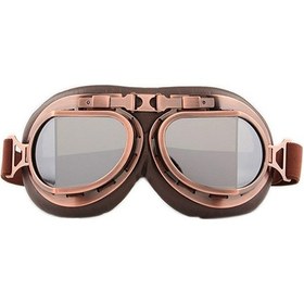 Resim Sones Koruyucu Gözlükler Toz Geçirmez Rüzgara/kuma Karşı Korumalı Motosiklet Gözlükleri Endüstriyel Gözlükler Gümüş Kaplamalı Lens 