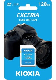 Resim Kioxia Exceria 128 GB SDXC Hafıza Kartı UHS-I U1 Sınıf 