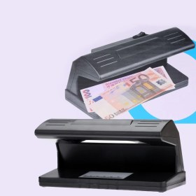 Resim Epilons Counterfeıt Detector Para Tespit Cihazı Makinesi Kontrol Dedektörü Aleti Mor Işıklı Elektrikli 