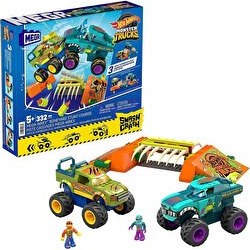 Resim Mega Hot Wheels Mega Wrex Di̇nozor Kemi̇kli̇ Aksi̇yon Sahası 