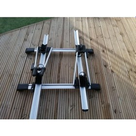 Resim Vauxhall Crossland X 2017-2020 Trx2 Tavan Barı & Bisiklet Taşıma Paketi Gri 