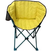 Resim AndOutdoor Capello Katlanabilir Sarı Kamp Sandalyesi 