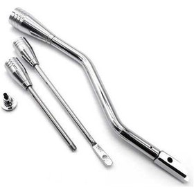 Resim Novahub Alüminyum Vites Kolu Sinyal & Tehlike Eğim Seti - Gümüş Renk - Gm Chevy Olds Buick İçin 
