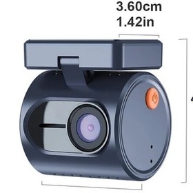 Resim Sunshine011 Cj4513-3 Kawa Mini 3 Pro Araç Kamerası Şeffaf Ekran Ses Kontrolü Gece Görüşü Wifi 