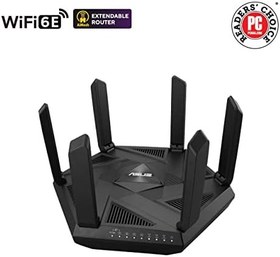Resim ASUS RT-AXE7800 WIFI6E Tri-Band Extendable Router-4G 5G Mobile Tethering-AiProtection 