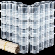 Resim 5/10/20 adet 3ml Plastik Damlatıcılar İçeren Epoksi Reçine Döküm Araçları Kiti, Başlangıç Seviyesi DIY Reçine Kiti 