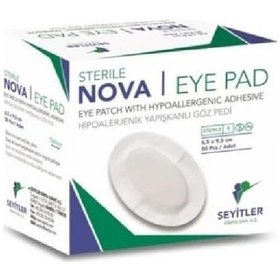 Resim Nova Ped Steril Yetişkin Göz Pedi 50'li 