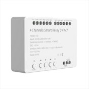Resim Lillian Tuya Wifi 4 Kanallı Anahtar Modülü 5-24V/100-240V Wifi+ RF433 Uzaktan Kumanda Rölesi Kendin Yap (Yurt Dışından) 