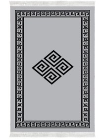 Resim Alanur Home Eko Trend Djt Yıkanabilir Kaymaz Taban 3 Lü Yatak Odası Takımı 656m Modern Gri 