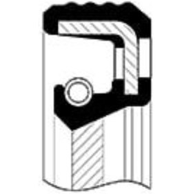 Resim SKT 040969V Krank Ön Keçesi Audi 80-90-100-A3 1.6-1.9 TDI-Tfsı , Seat Cordoba-Ibiza- Skoda Fabia-Octavia, OEM Yedek Parca 38570798 