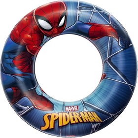 Resim Bestway Spiderman Lisanslı Çocuk Can Simidi 56 cm 