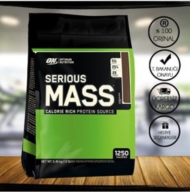 Resim Optimum Serious Mass Gainer 5450G Karbonhidrat Tozu + Hediye 