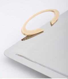 Resim Maxx Doria Capella Gold Çelik Tepsi Pa6005 Altın 