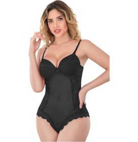 Resim Siyah Mı Emay 176 Dantelli Body Siyah 