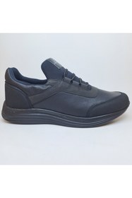 Resim Lepons Erkek Siyah Casual Comfort Spor Ayakkabı 