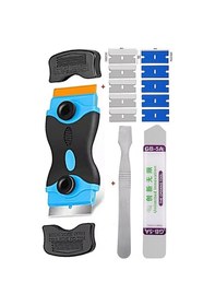 Resim Çok Amaçlı Set Plastik Ve Metal Kazıyıcı, Pencere Camı Temizleyici, Film Araba Ve Ev İçin Yapıştırıcı Sökücü Aracı St04 