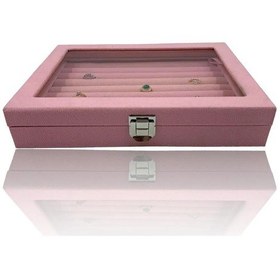 Resim Richbox Sosis Model Yüzük Takı Kutusu 18x25cm Pembe 