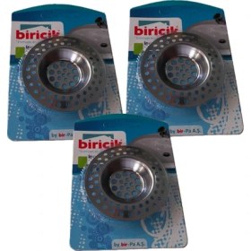 Resim Biricik Lavabo Süzgeci Kod:B042 3 Lü 