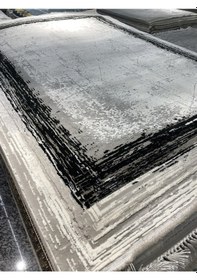 Resim Merinos Therapy 34665 090 Çerçeveli Akrilik Salon Yolluk Halısı 