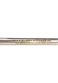 Resim Sern Havlupan Isıtıcı Rezistans 1200w Antrasit Renk On/off Hp03 Model 230v L:900mm 110cm Ttr Fişli 1/2'' Yarım Parmak 