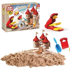 Resim Art Sand Peri Masalı Kum Seti 750 Gr. - Oyun Kumu Seti - Kinetik Kum Seti - Natural Kum - Doğal Kum Renkli 