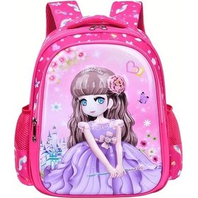 Resim Turcoshop11 Pembe 2023 Yeni Karikatür Okul Cantası 2 6 Sınıf İlkokul Öğrencileri İçin Sırt Çantası Pembe 
