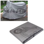 Resim Bisiklet / Motosiklet Yağmur Geçirmez Garaj Kapağı Gri 