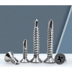 Resim 3.9x13 Dın 7504p Yhb Matkap Uçlu Sac Vidası 150 Adet 