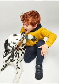 Resim Erkek 3lü Eşofman Takımı 24kmyr4879 Sarı 