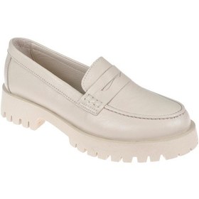 Resim Divadonna Hakiki Deri Makosen Kadın Ayakkabı Bl-2842 Bej Bej 