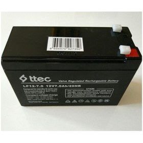 Resim Ttec 12v Akülü Araba Için 12v 7ah 12 Volt 7 Amper Çocuk Oyuncak Araba Araç Aküsü Pili Bataryası 