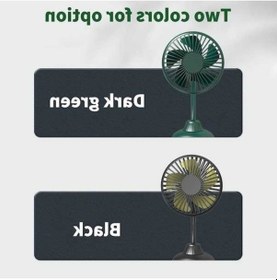 Resim Createtech Taşınabilir Springsun Seyahat Sessiz Ofis, Mini Masa Hız Güçlü Fanı Fanı Fan Ev, Dönebilen Ayarı Araba, Araba Araba 360 3 Lp 