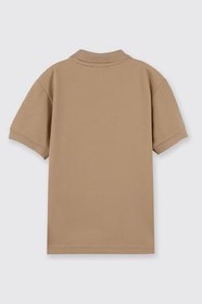 Resim Panço Tişört Kısa Kollu Tişrört Erkek Çocuk Yakalı Kısa Kollu T-shirt Beyaz 