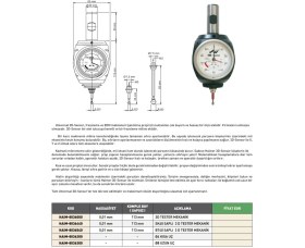 Resim Fett HAIM-8036000 Haimer 3D Mekanik Tester 
