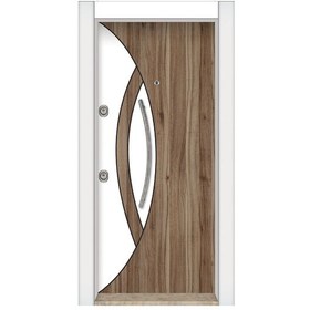 Resim Tez1565 Statik Kasa Düz Model Çelik Kapı 