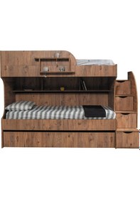 Resim Ranza, Aura Yavrulu Ranza - Koyu Ceviz 90 X 190 CM 