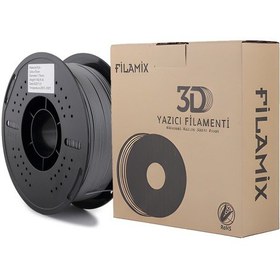 Resim Filamix Pla+ Gümüş Filament 1,75mm 1kg - Bisiparisver 