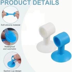 Resim ORCO ELEKTRIC (1+1=2xadet) 1 Set Mobilya Koruma Vantuzlu Tampon&kapı Kolu Duvar Koruyucu 